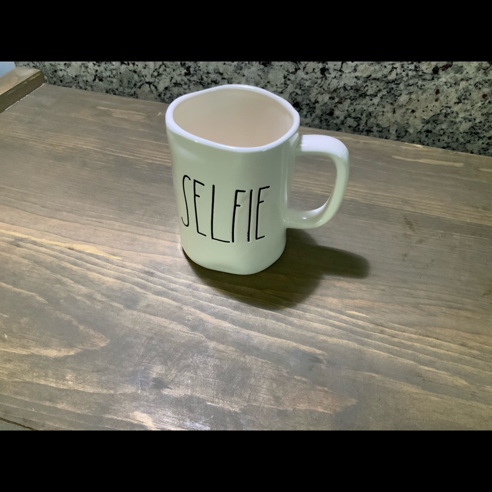 Rae Dunn M Stamp SELFIE Mug by Magenta